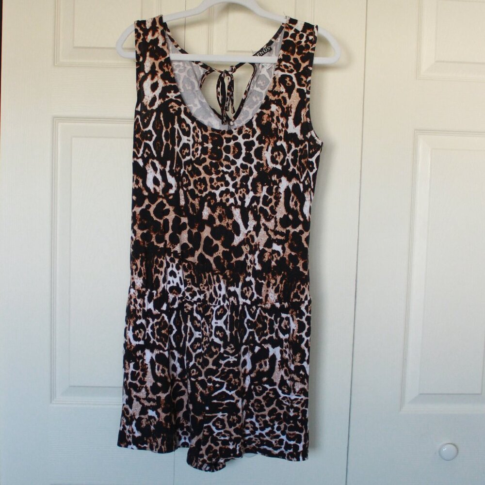 Venus animal print romper size Medium